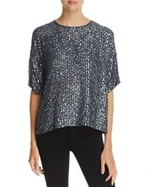 Velvet by Graham Spencer Sequined Top  at Bloomingdales